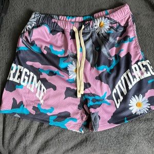 Civil Regime Mesh Shorts *NWOT*